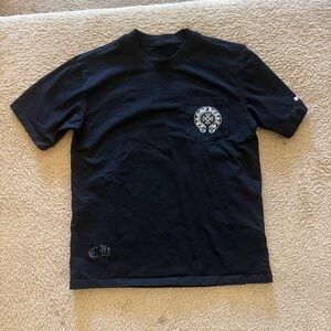 Chrome Hearts Black Short Sleeve Tee M